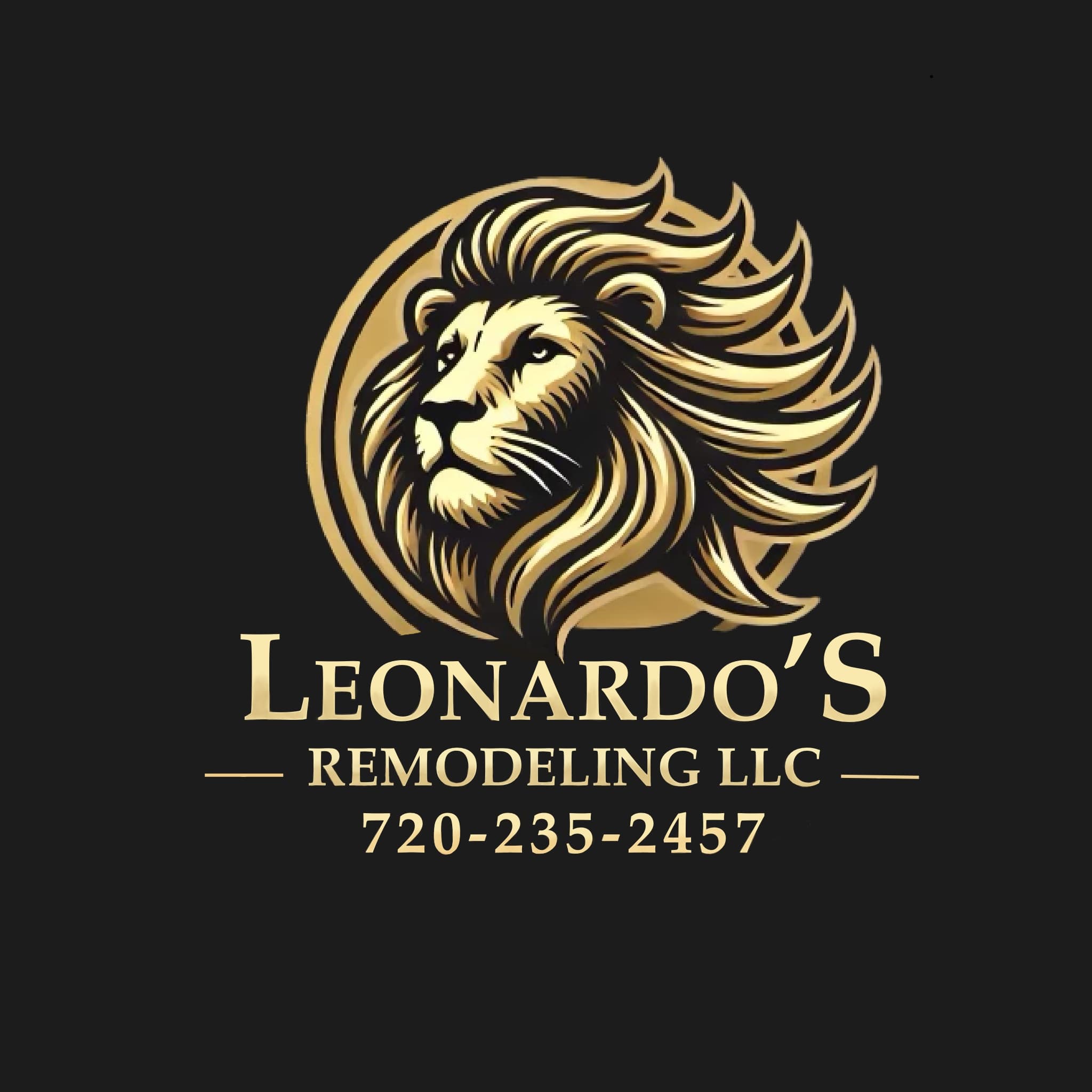 Leonardo's Remodeling Logo